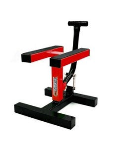 Caballete Elevador Gnerik EVO Negro/Rojo | Motocross, Enduro, Trail, Trial