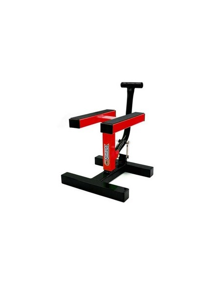 Caballete Elevador Gnerik EVO Negro/Rojo | Motocross, Enduro, Trail, Trial