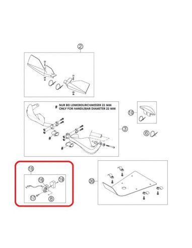 Interruptor Trip Master Husaberg FE/FC/FS 450/550/650 05-06
