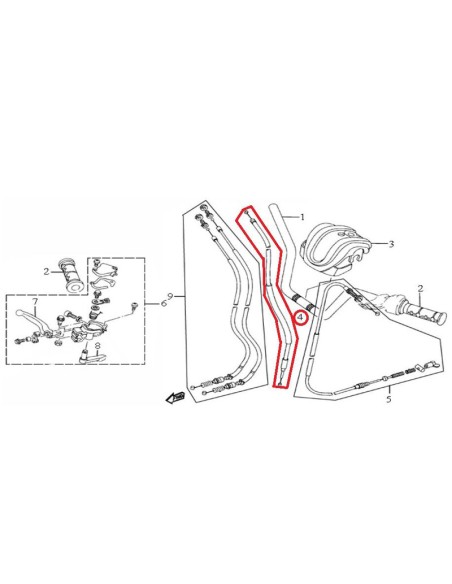 Cable de Gas Gas GAS Line K 250 07