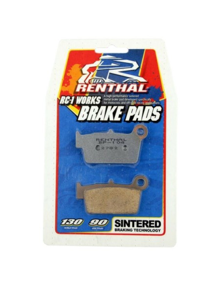 Pastilla Freno Renthal Del. Gas Gas Honda Yamaha Suzuki Kawasaki (Pinza NISSIN)