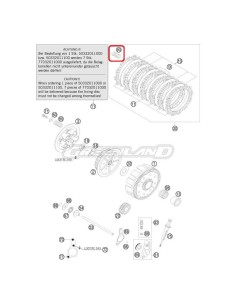 Muelle de Embrague Husqvarna FC 250/350 2014