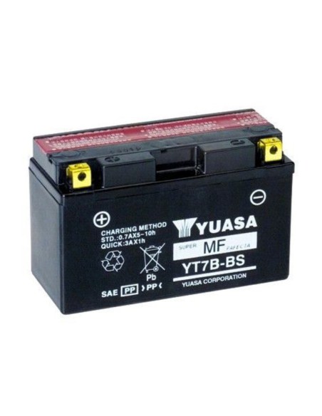 Batería Sin Mantenimiento Yuasa YT7B-BS