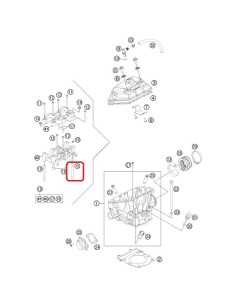 Espárrago Culata Husaberg FE 250 2013