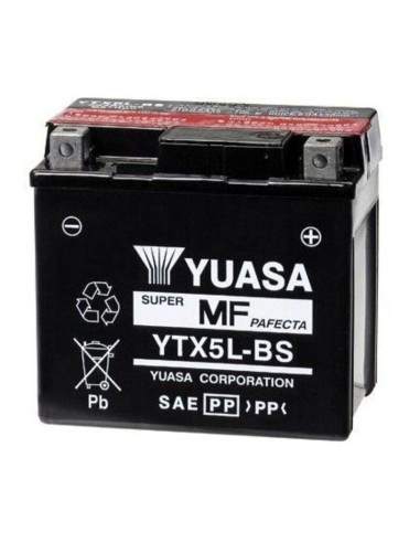 Batería Sin Mantenimiento Yuasa YTX5L-BS