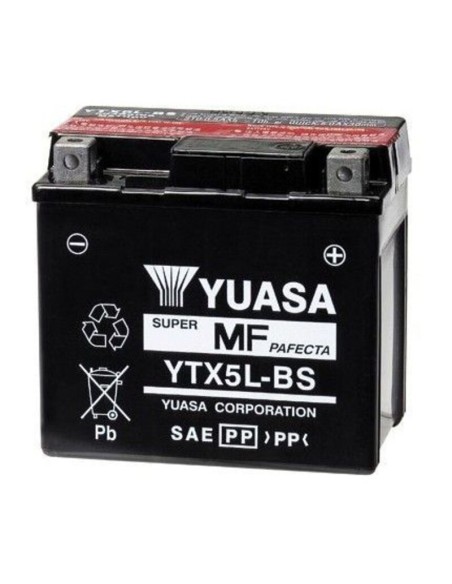 Batería Sin Mantenimiento Yuasa YTX5L-BS