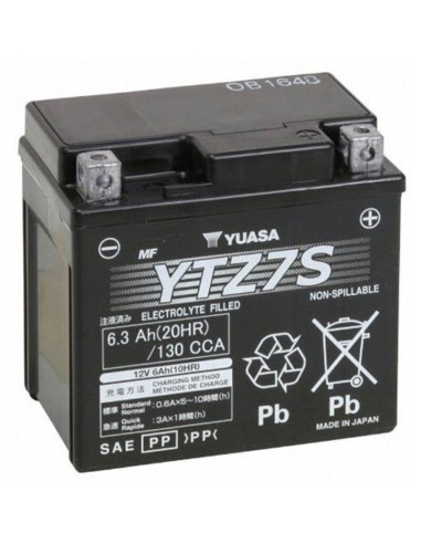 Batería Sin Mantenimiento Yuasa YTZ7S