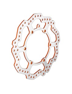 Disco Freno Delantero Gnerik KTM EXC/EXC-F/SX/SX-F 98-.. Husqvarna 14-.. 270 mm Floreado Naranja
