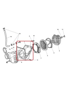 Caja Filtro de Aire Husqvarna WR/CR 125 04-06
