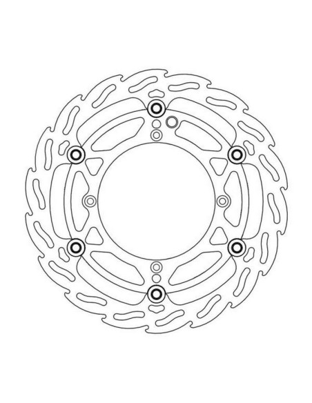 Disco de Freno Delantero Moto-Master Flame Flotante Ø270 HQV TC 250 03-13 (Brembo)