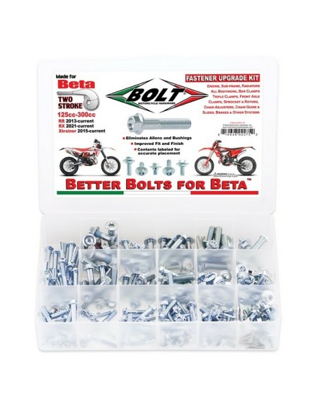 Kit Tornillería Completa Bolt Pro Pack Beta 2T RR/XTR/RX 13-23