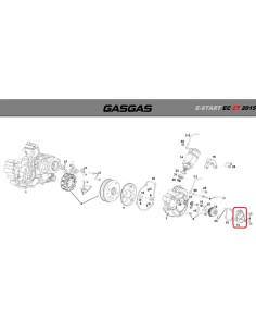 Tapa Bendix Gas Gas EC 250/300 2T 2015