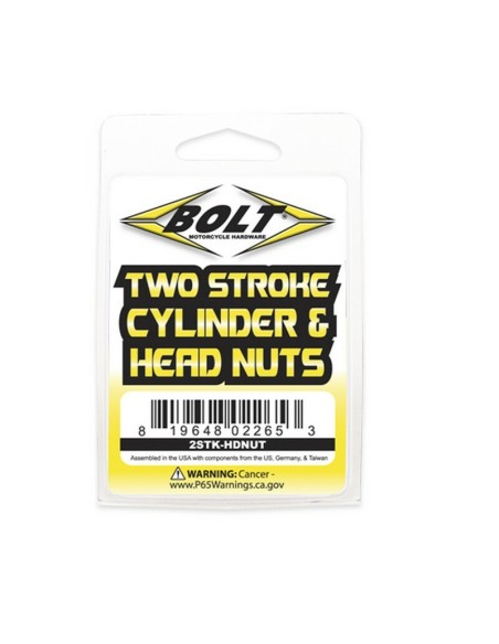 Tuercas y Arandelas Cilindro y Culata 2T Bolt