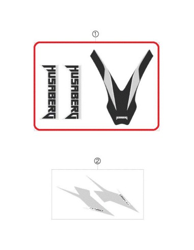 Kit Adhesivos Husaberg FE 2009