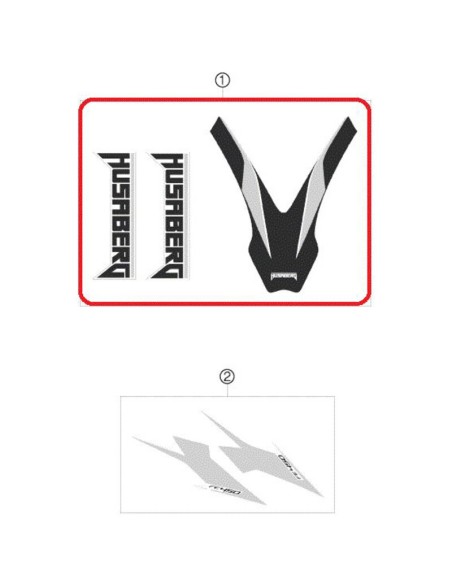 Kit Adhesivos Husaberg FE 2009