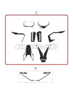 Kit Adhesivos Husaberg TE 125/250/300 2012