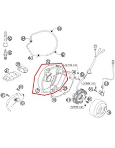 Tapa Encendido Husaberg FE/FS 650 2007