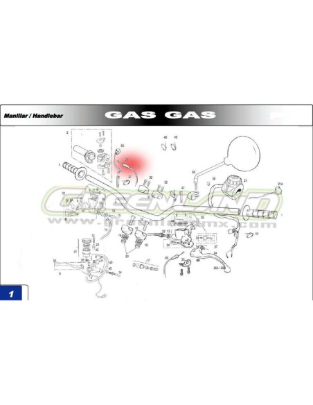 Guardapolvo Puño Gas Gas Trial