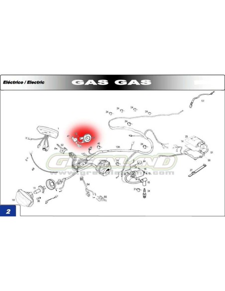Bocina Gas Gas EC 2T