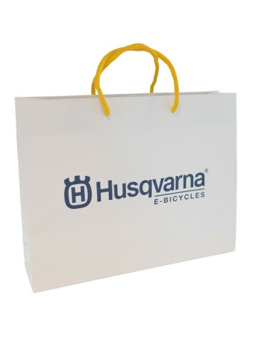 Bolsa Papel Husqvarna Blanco