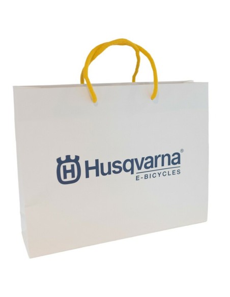 Bolsa Papel Husqvarna Blanco