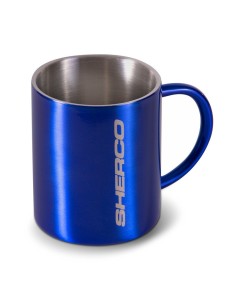 Taza Sherco Azul/Plata