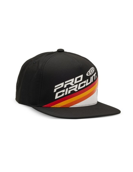Gorra Fox Pro Circuit Snapback Negro