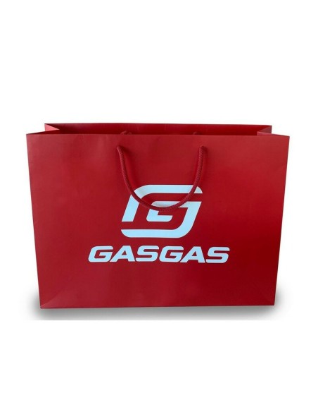 Bolsa Papel Gas Gas Rojo