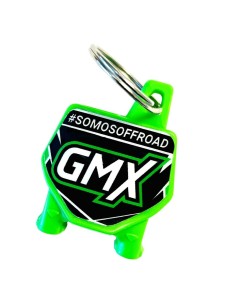 Llavero Placa Cycra Stadium GMX Verde