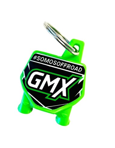 Llavero Placa Cycra Stadium GMX Verde