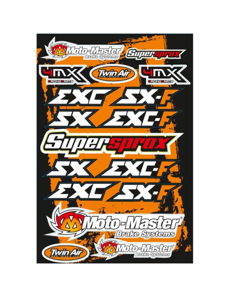 Adhesivos Variados 4MX KTM