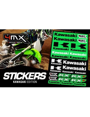 Adhesivos Variados 4MX Kawasaki