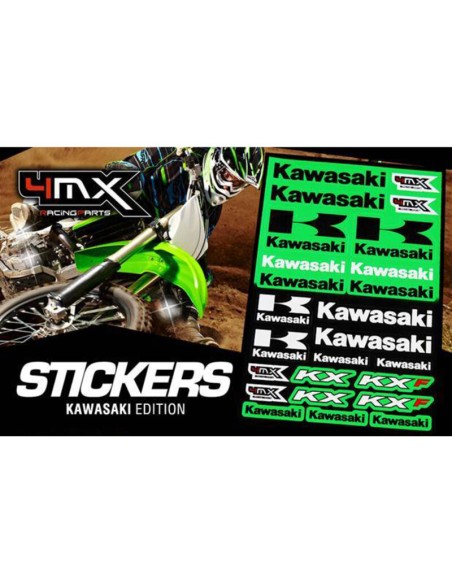 Adhesivos Variados 4MX Kawasaki
