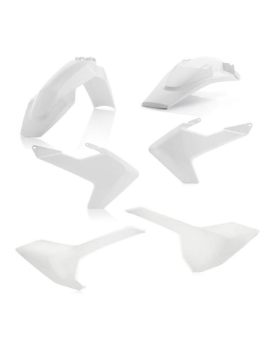 Kit Plásticos Acerbis Husqvarna TC/FC 16-18 Blanco
