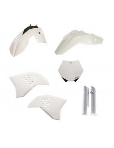Full Kit Plásticos Acerbis KTM SX/SXF 07-10 Blanco