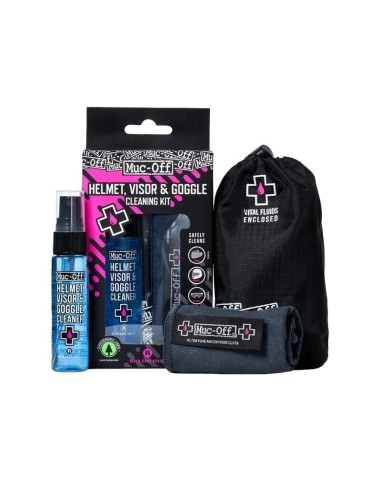 Kit de Limpieza Visor/Cristal/Gafas Muc-Off