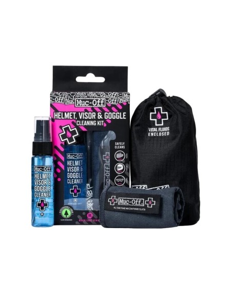 Kit de Limpieza Visor/Cristal/Gafas Muc-Off