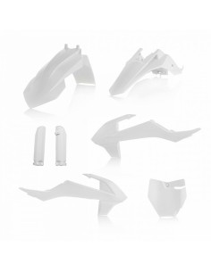 Full Kit Plásticos Acerbis KTM SX 65 19-23 Gas Gas MC 65 21-23 Blanco