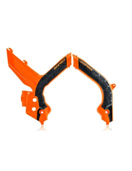 Protector de Chasis Acerbis X-Grip KTM SX/SXF 2019 Naranja/Negro