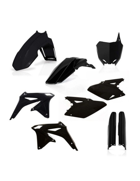 Full Kit Plásticos Acerbis Suzuki RMZ 450 08-17 Negro