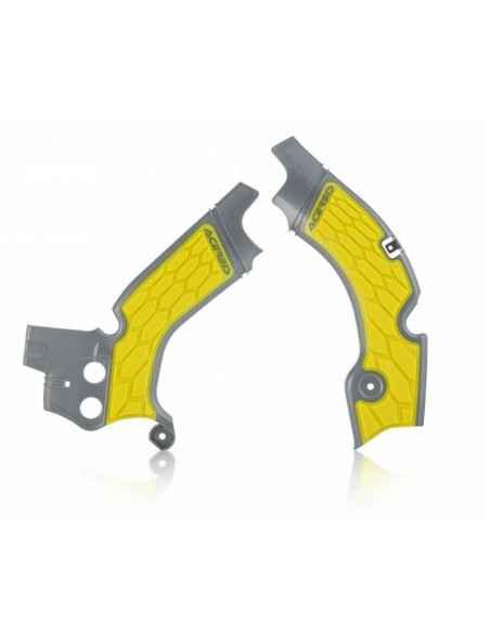 Protector De Chasis Acerbis X-Grip Suzuki RMZ 450 08-17 Gris/Amarillo