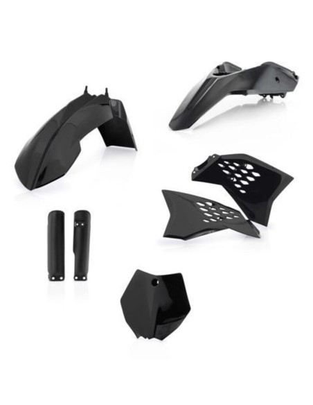 Full Kit Plásticos Acerbis KTM SX 65 09-11 Negro
