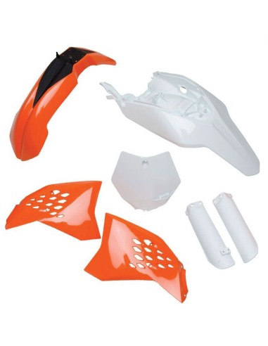 Full Kit Plásticos Acerbis KTM SX 65 09-11 Replica OEM