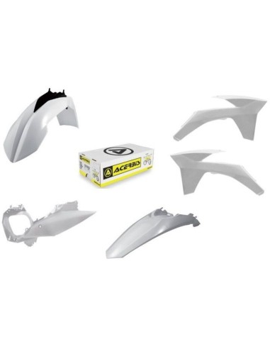 Kit Plásticos Acerbis KTM SX/SX-F 13-14 Blanco