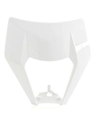 Placa Faro Acerbis KTM EXC/EXCF 17-.. Blanco
