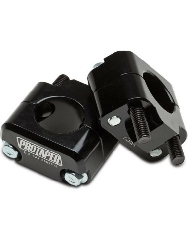 Adaptadores de Manillar 22 a 28 mm Pro Taper Negro