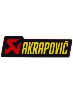 Adhesivo Akrapovic 44x150 mm