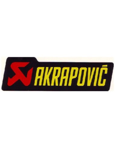 Adhesivo Akrapovic 44x150 mm