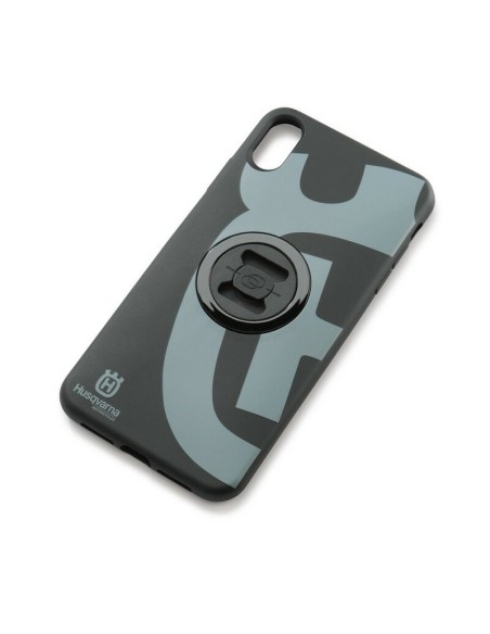 Funda para Smartphone Husqvarna iPhone XR Negro/Gris