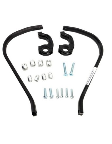 Kit Barras Protectoras Moose Racing Puños Contour Negro